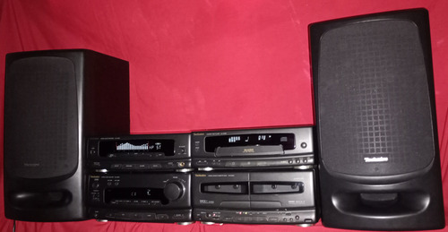 Minicomponente Con Bt Technics Sa-ch550. Negro 120 W (Usado)