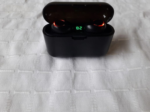 Fone De Ouvido Bluetoot F9 13 Semi Circle Light Ring Tws 5.1