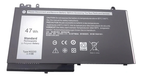 Bateria Dell Latitude Nggx5 Rdrh9 Jy8d6 47wh E5270 E5470