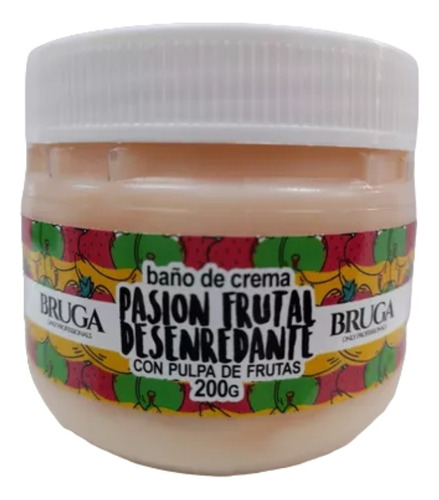 Baño De Crema Desenrredante (pasion Frutal)