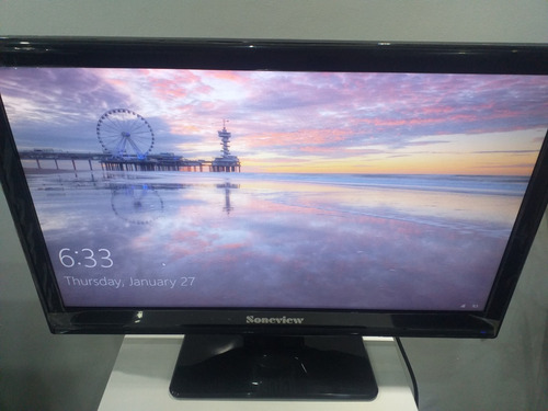 Imagen 9 de 10 de Televisor / Monitor Led 24 Soneview, Usado