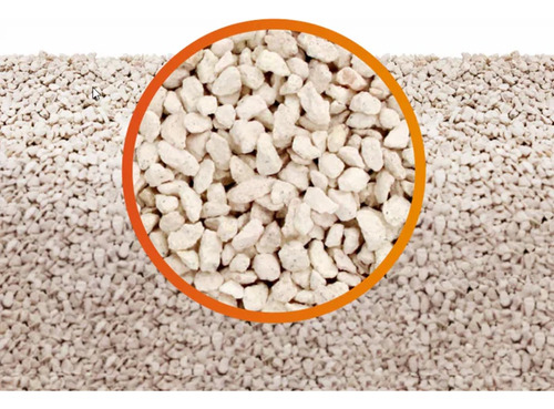 Saco De Zeolita Mineral Para Equipos De Filtracion 22kg Color Crema