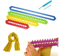 Comprar Juego De Telar Largo Tejedor 4 Telares Para Manta Bufandas