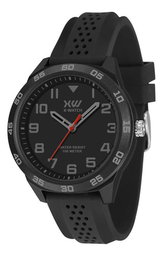 Relógio X-watch Masculino Xmpp1087 P2px Analógico 48mm Preto