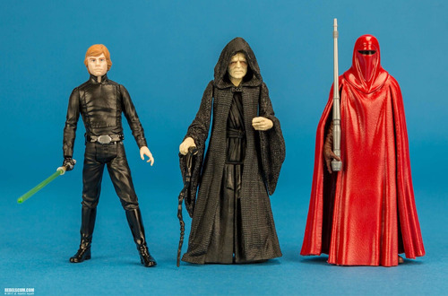 Emperador Palpatine, Luke Y Royal Guard Star Wars Force Link