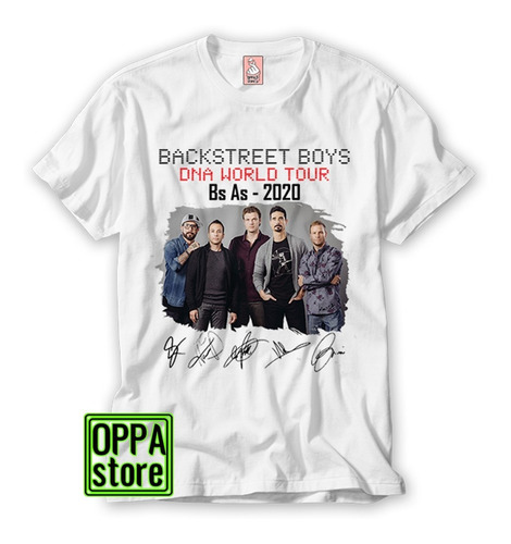 Remera Backstreet Boys - Unisex Premium - Argentina 2020 