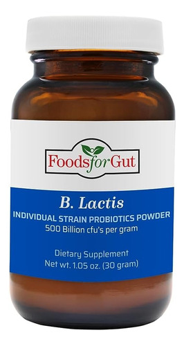Foods For Gut B Lactis Polvo Probiotico 500 Billions Cfu 30g