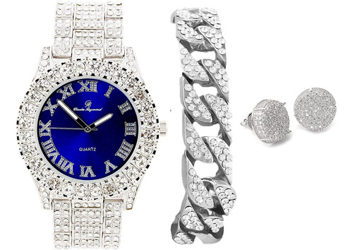 Bling'ed Out - Reloj De Pulsera Para Hombre, Color