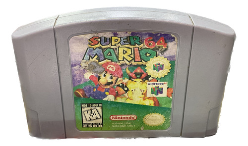 Super Mario 64 Nintendo 64 Original Garantizado *play Again* (Reacondicionado)