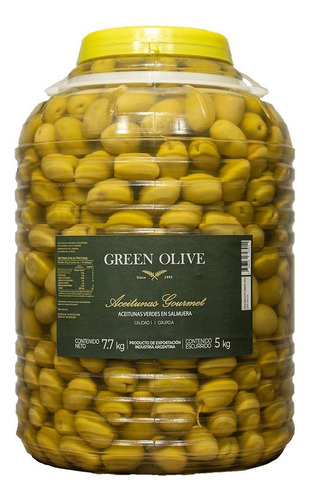 Aceitunas Verdes Nº3 X5kg Esc.