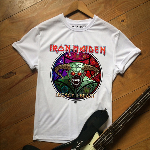 Imagen 2 de 10 de Remera Iron Maiden / Legacy Of The Beast - Pacamaka Remeras