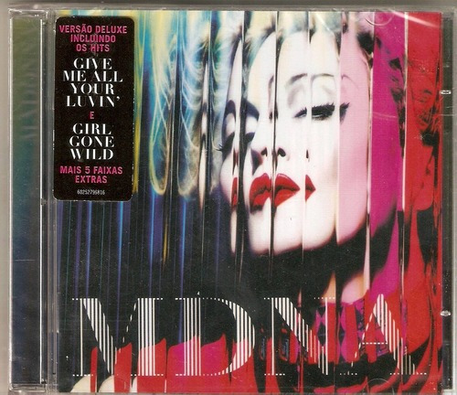 Cd Duplo Madonna - Mdna- Edição Deluxe - Lacrado De Fábrica