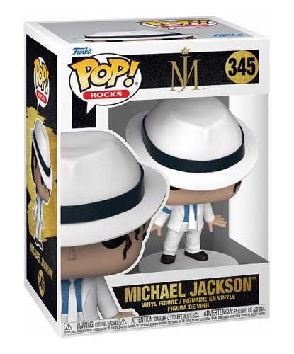 Funko Pop Michael Jackson #345 Nuevo Original