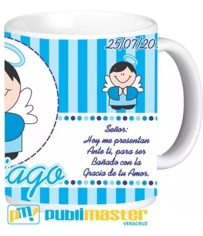 Tazas Personalizadas Sublimadas 20 Piezas