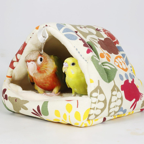 Jaula Para Loros De Invierno, Cueva, Casita 15cmx15cmx14.5cm