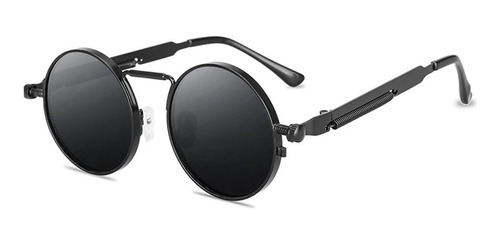 Óculos De Sol Modelo Redondo Chicago Rosa Alok + Case Guarda Armação Preto
