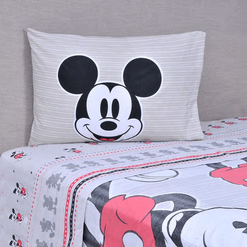 Sábana Mf 1,5pl Infantil Mickey Mouse