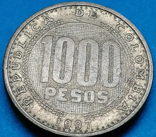 Colombia Moneda 1000 Pesos 1997
