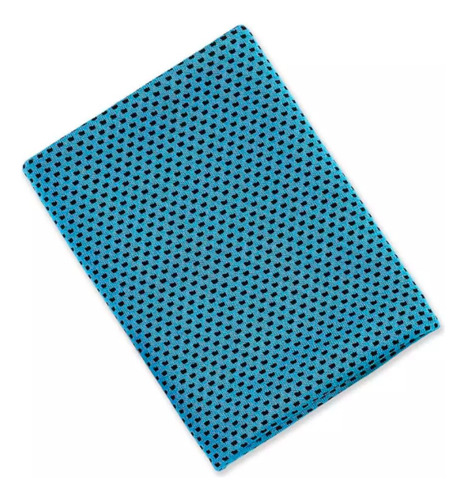 Toalla De Mano Secado Rapido 30x100cm Gimnasio Deportivo Gym Celeste