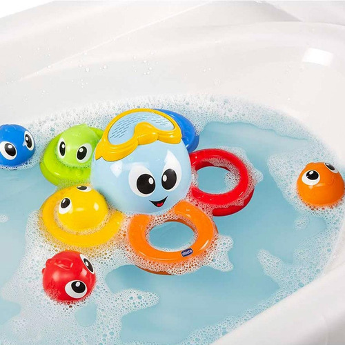 Imagen 3 de 4 de Chicco Juguete Para Bañera Billy The Octopus