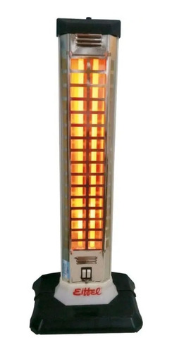 Imagen 1 de 6 de Estufa Eléctrica Vertical Cuarzo 2 Velas 1200w Calefactor