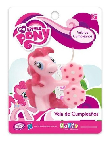 Vela Para Decoración De Torta Con Motivo My Little Pony 3 D