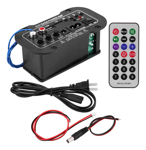 Amplificador De Coche Digital Automático Hifi Bass High Powe