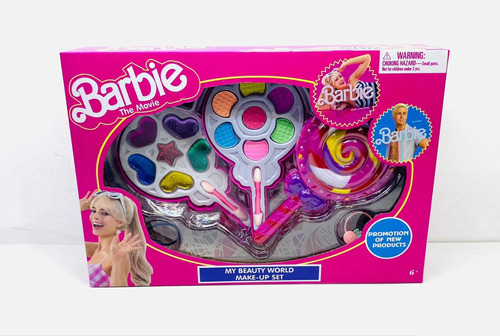 Set De Maquillaje Para Niñas Barbie