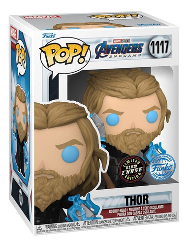 Thor Con Trueno Glow Chase Exclusivo End Game Por Funko Pop