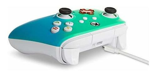 Imagen 3 de 9 de Control Controlador Con Cable Powera Mejorado Para Xbox - S