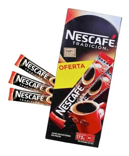 Nescafe Stick 1.8 Grs. 96 Unidades