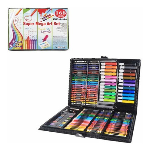 Set Lapices Para Niños , 168 Lápices ,para Pintar Y Colorear