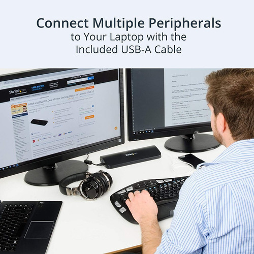 Usb 3.0 Docking Estación, Compatible Con Windows / Macos, So
