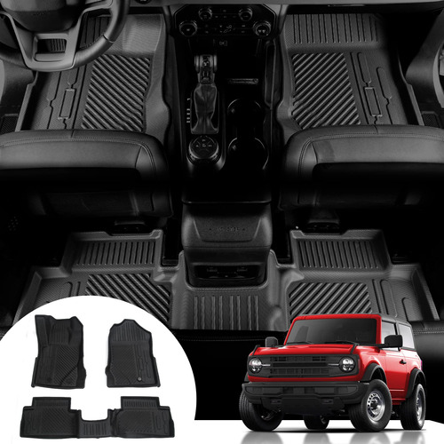 Mabett Alfombrilla Goma Para Ford Bronco Accessorie 2021 2