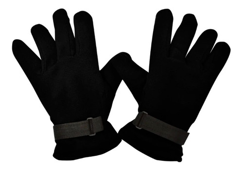 Guantes Doble Polar Frio Invierno Con Ajuste En Puño Unisex