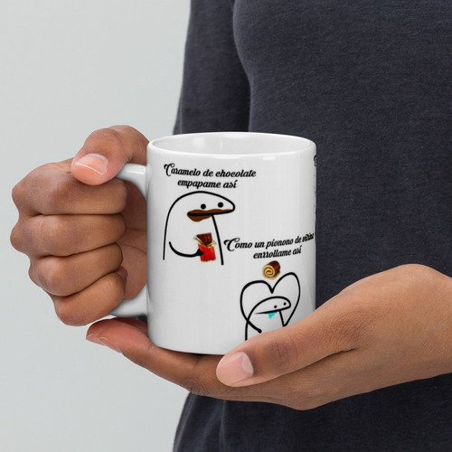 Taza Meme Flork - Bebesito Fiu Fiu Blanco