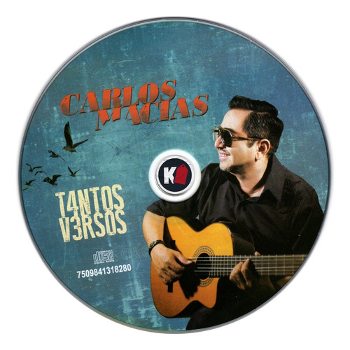 Carlos Macias Tantos Versos Disco Cd