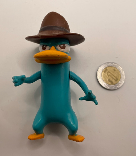 Perry El Ornitorrinco Figura 8cms Original Disney Jakks 2010 (Usado)