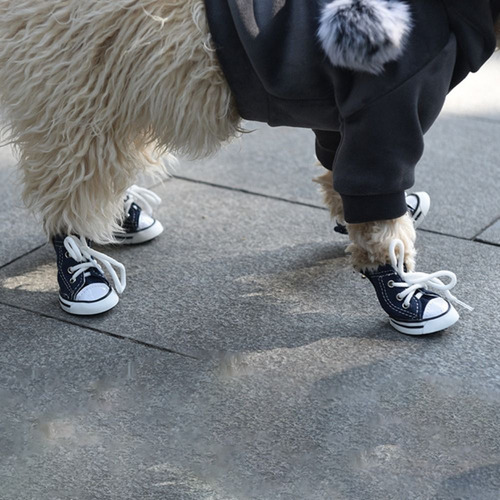 Sapatos Para Animais De Estimação, 4 Unidades/conjunto De Bo