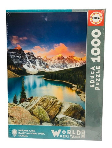 Puzzle Lago Moraine Canada X1000 Pzas Educa Ar1 17739 Ellobo