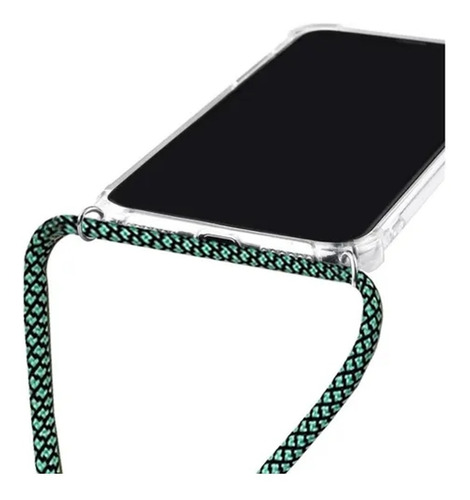 Imagen 2 de 8 de Funda Transparente Colgante Cordon Para Todos Los iPhone