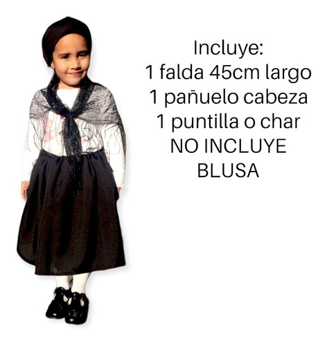 Traje Chilote Niña 