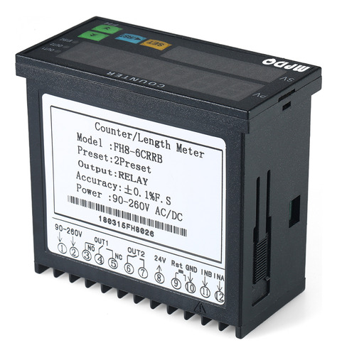 Diodo Emisor De Luz Pulsada Con Pantalla Digital De Contador
