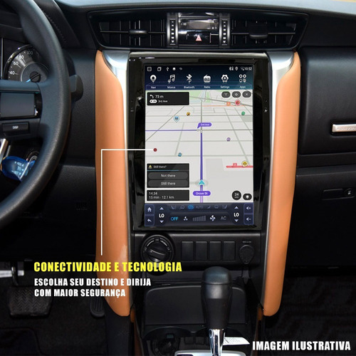 Central Multimídia Super Premium Hilux Sw4 2021 12 Polegadas