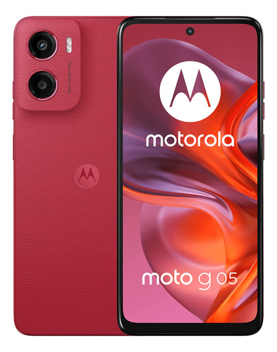 Moto G05 Rojo