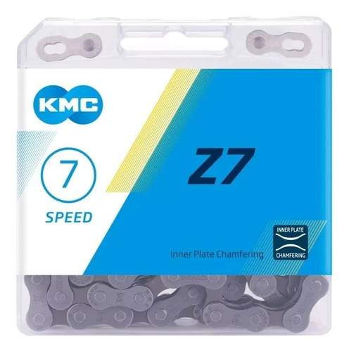 Cadena Cadenilla Kmc Z7 Velocidades Para Bicicleta Mtb Y Rut