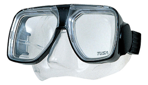 Tusa Tm-5700 Liberator Plus - Mascara De Buceo, Color Negro