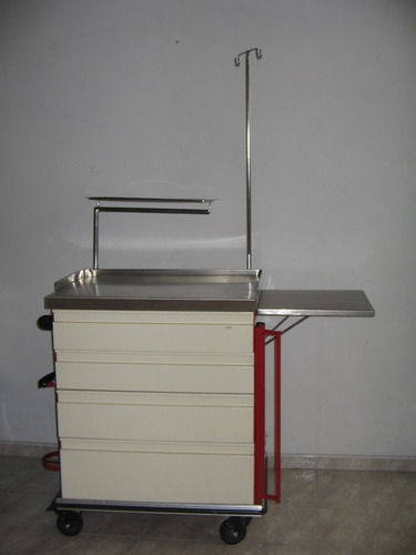 Carro De Paro Hospitalario De 4 - Unidad a $1500000