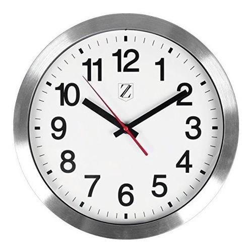 Reloj De Pared Grande Zoyer Reloj De Pared Decorativo Silenc
