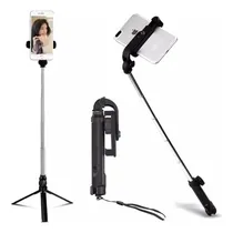 Comprar Tripode + Monopod Selfie Stick Universal + Control Bluetooth Color Negro